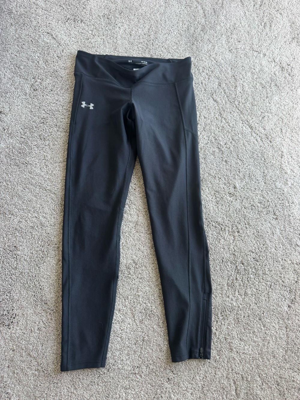 Under Armour Black Performance Leggings with Logo